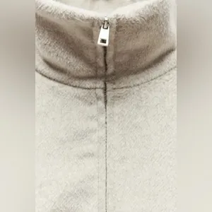 Zara NWT cream soft bomber jacket thumbnail 8