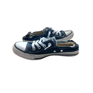 Converse Chuck Taylor All Star Shoreline Navy 7.5 Slip On Sneakers thumbnail 9