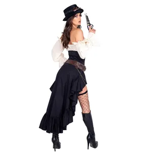 NEW Steampunk Sexy Seductress Costume Size Medium thumbnail 3