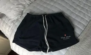 Brandy Melville Shorts Navy Blue thumbnail 1
