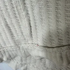 We The Free Free People Magic Thermal Tee S Cream Long Sleeve Top Sweater Boho Beach Slouchy thumbnail 3