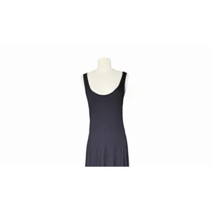 Marine Layer Lexi Rib Fit & Flare Midi Dress Black Medium NWT thumbnail 5