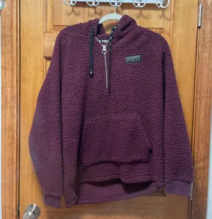 PINK Victoria’s Secret Sherpa Hoodie thumbnail 1