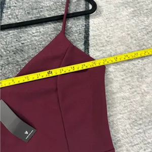 Lulu's Wine High Low Dress Size XL thumbnail 9