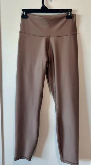 Alo Yoga 7/8 High-Waisted Airlift Leggings Mushroom Women’s L thumbnail 1