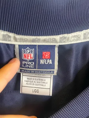 NFL Chicago Bears Khalil Mack jersey in navy blue with orange & white stripes on sleeves, size L #bears #football. #176 thumbnail 2