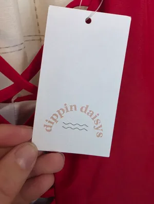 Dippin Daisys Bliss One Piece In Baywatch Red thumbnail 6