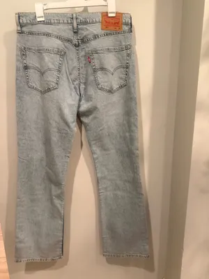Levi’s 527 Men’s Slim Bootcut Jeans Light Wash W33 L32 thumbnail 2