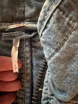 Free People Dolman Quilted Denim Jacket- Small thumbnail 4
