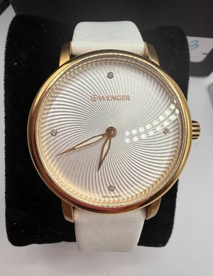 Wenger Womens White/Gold Watch NWT 35mm thumbnail 1