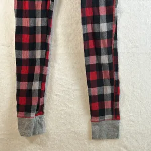Victoria's Secret‎ Plaid Flannel Pajama Bottoms Thermal Long Johns XS thumbnail 4