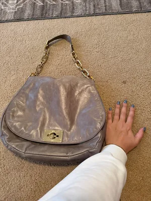 Tory Burch Gray Hobo Shoulder Bag thumbnail 14