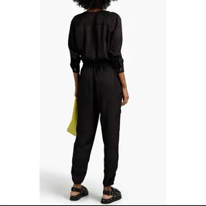ATM Anthony Thomas Melillo Black Lyocell Blend Utility Jogger Jumpsuit Size S thumbnail 2