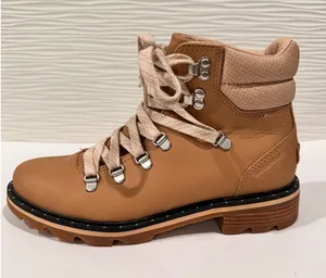 Sorel Lennox‎ Hiker Boots Womens 10 Tan Waterproof Leather NL3704-246 Excellent thumbnail 1