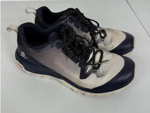 Salomon X Ultra Pioneer Hiking Shoes Navy Tan Womens 8 Art 413017 thumbnail 1