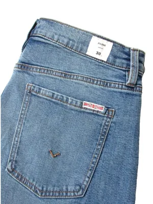 Hudson Jeans NWT Jolene in Burke High Waist Wide Leg Cuffed Stretch Jeans 30 thumbnail 8