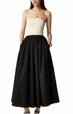 NWT J.Crew Colorblock Midi Mixy Dress - Size: Medium thumbnail 1