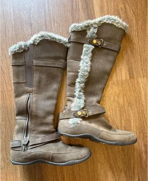 The North Face Brown Primaloft 200g Insulated Faux Fur Tall Boots‎ Womens 6 thumbnail 1