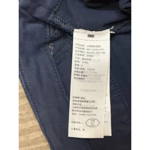 Y2K A&F Low Rise Cuffed Fishermen Shorts Blue Chino White Moose Indie Prep Sz 8 thumbnail 5