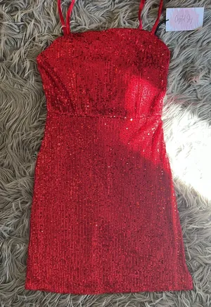 Brand new red dress so pretty thumbnail 3