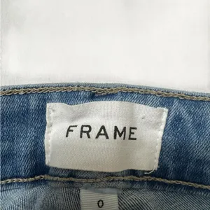Frame Denim Blue Flare Jeans thumbnail 3