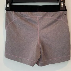 Nike Pro Gray Grey Spandex Shorts Medium M 3” thumbnail 4