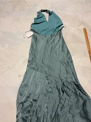 Birdy grey NWT Stephanie matte sea glass small bridesmaid dress thumbnail 10