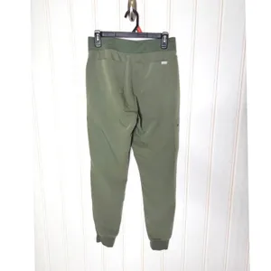 FIGS Zamora Jogger Scrub Pants Olive Green Orange Drawstring W18SW2005 Womens S thumbnail 5
