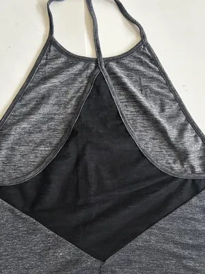 Beyond Yoga a line racerback tank with mesh detail thumbnail 5