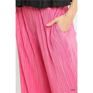 Umgee Wide Leg‎ Textured Pants thumbnail 2