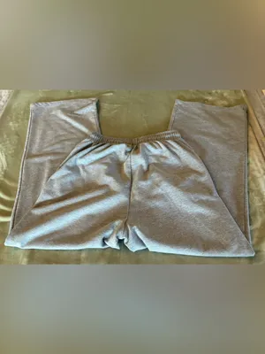 Women’s Cozy Wide-Leg Lounge Pants - Gray Size XS (0-2) thumbnail 5