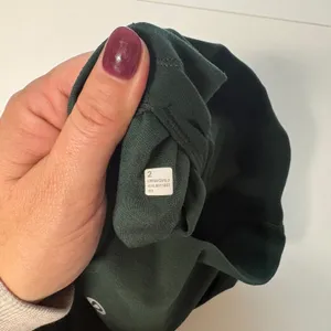 Lululemon Align Crop 21" Women Size 2 Dark Green High Rise Nulu Leggings LW6BQVS thumbnail 6