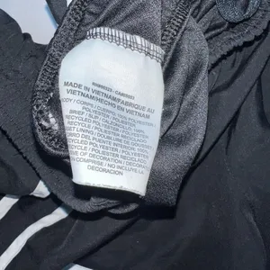 Nike Dri Fit Tempo Shorts Women Small Black White Brief Lined Running Athletic C thumbnail 3