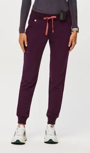 Figs High Waisted Zamora Joggers Size XS Deep Purple PO 4500 thumbnail 1