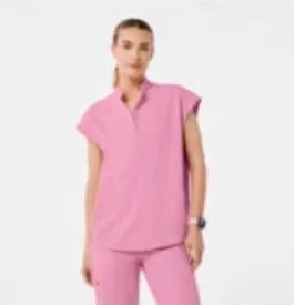 Figs scrub set pink  thumbnail 1