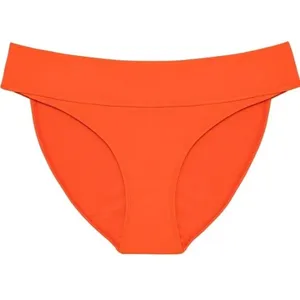 Time and Tru Orange Mid Rise High Cut Bikini Bottoms Plus Size 3X NWT thumbnail 3