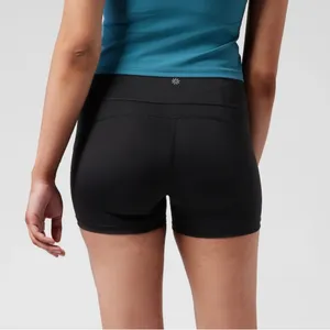 Athleta Black Ultimate High Rise Spandex Shortie thumbnail 2