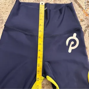 PELOTON Navy Contrast‎ Show Up Rib Leggings Size S thumbnail 8