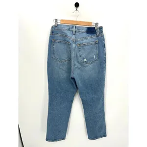 Abercrombie The 90s Straight Ultra High Rise Women 12S Curve Love‎ Stretch thumbnail 2
