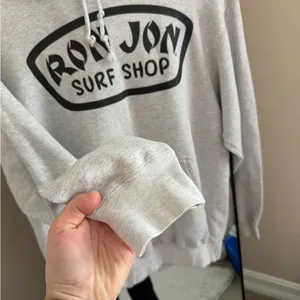 Ron Jon Light Gray Surf Shop Hoodie thumbnail 3
