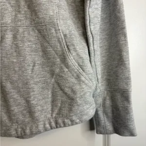 Women grey the North Face full zip hoodie thumbnail 3