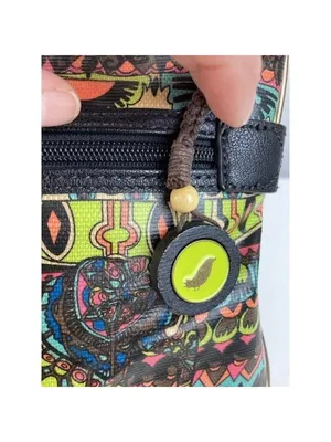 -Sakroots Crossbody Messenger Handbag Purse Boho Mixed Print Travel Shoulder Bag thumbnail 6