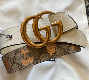 Gucci GG 40 Strawberry and Cherry Belt size 95 thumbnail 1