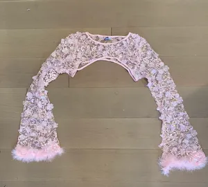 iHeartRaves Sparkling Spell Floral Ultra Crop Top thumbnail 5
