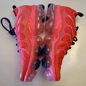 Nike Air VaporMax Plus Bright Crimson Pink Blast Size 10 Womens CU4907-600 thumbnail 10