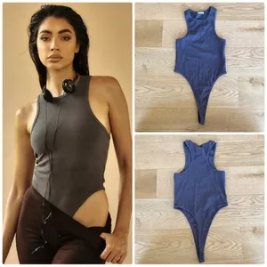 Sisters and Seekers Aura Bodysuit in Dark Grey thumbnail 2