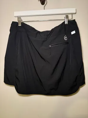 Magellan Outdoors Black Water-Repellent Athletic Skort Women’s L thumbnail 7