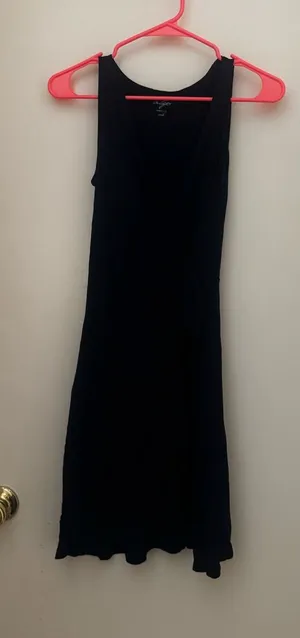 Francesca's Collections navy Sleeveless Mini Tank Dress thumbnail 1