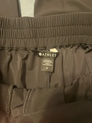 Athleta Charcoal Elastic Waist Pants thumbnail 3