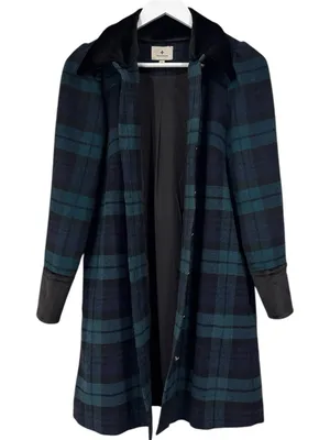 Tuckernuck Blackwatch Twiggy Plaid Wool Blend Dress Size Small Women thumbnail 13
